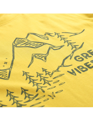 Men´s outdoor T-shirt NATUR sulphur