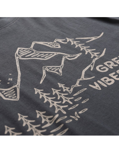 Men´s outdoor T-shirt NATUR dark gray