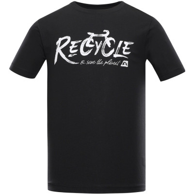 Men´s outdoor T-shirt NATUR black