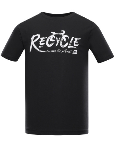 Men´s outdoor T-shirt NATUR black