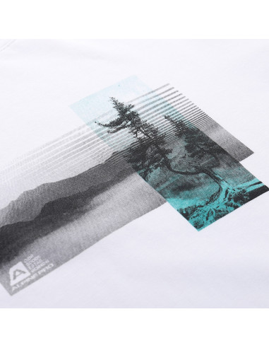 Men´s casual T-shirt ZIMIW white