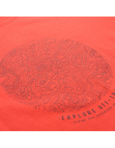 Men´s casual T-shirt ZIMIW cayenne