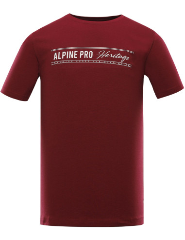 Men´s casual T-shirt ZIMIW pomegranate