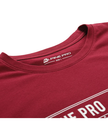 Men´s casual T-shirt ZIMIW pomegranate