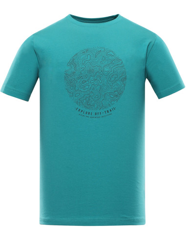 Men´s casual T-shirt ZIMIW porcelain green