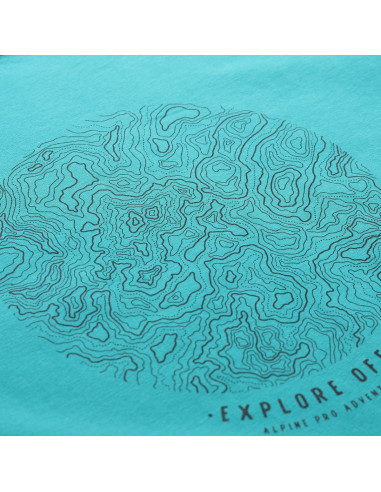 Men´s casual T-shirt ZIMIW porcelain green