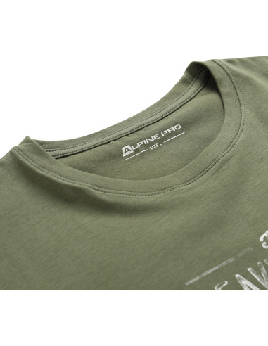 Men´s casual T-shirt ZIMIW olivine