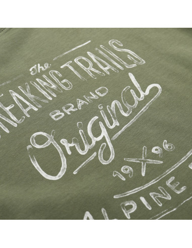 Men´s casual T-shirt ZIMIW olivine