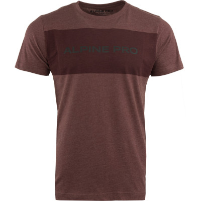 Men´s casual T-shirt ZEBARO rum raisin
