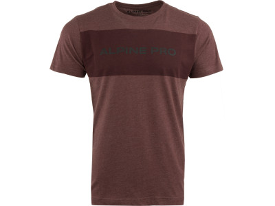 Men´s casual T-shirt ZEBARO rum raisin
