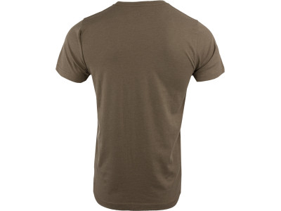 Men´s casual T-shirt ZEBARO sepia tint