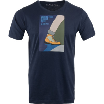 Men´s casual T-shirt KADES mood indigo