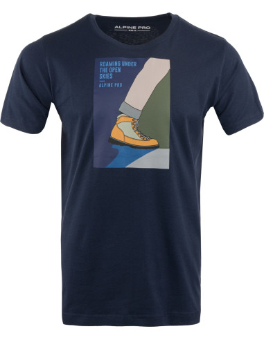 Men´s casual T-shirt KADES mood indigo