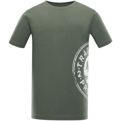 Men´s casual T-shirt QADAS olivine
