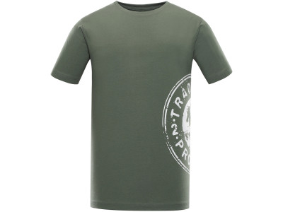 Men´s casual T-shirt QADAS olivine