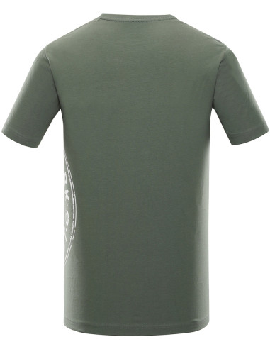 Men´s casual T-shirt QADAS olivine