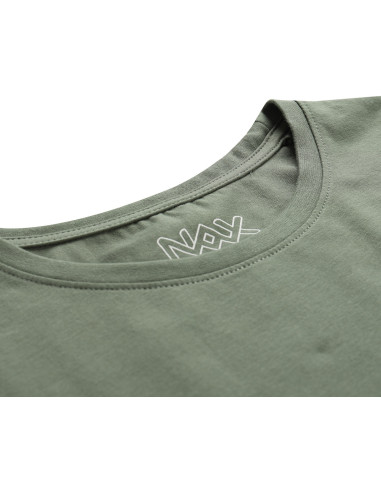 Men´s casual T-shirt QADAS olivine