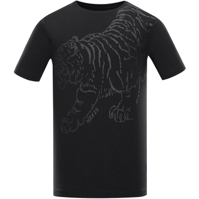 Men´s casual T-shirt QADAS black