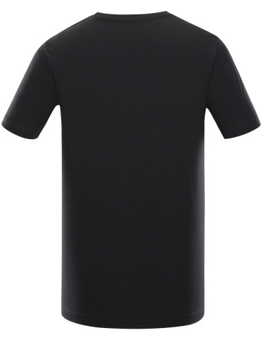 Men´s casual T-shirt QADAS black