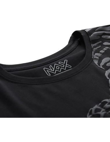 Men´s casual T-shirt QADAS black