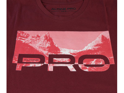 Men´s casual T-shirt GETER pomegranate