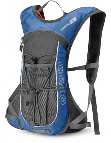 backpack BIKER 6L blue/dark grey