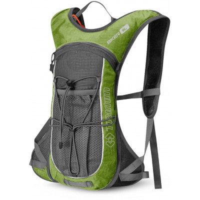 backpack BIKER 6L green/dark grey