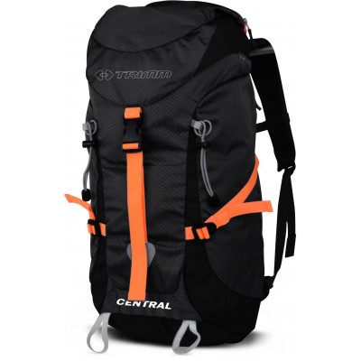 Mugursoma CENTRAL 40L melns/oranžs
