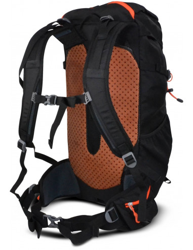 backpack COURIER 35L Black/Orange