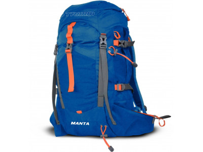 Mugursoma MANTA 30L zils/oranžs