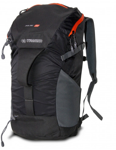 Mugursoma PULSE 30L melns/oranžs