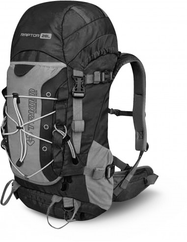 Mugursoma RAPTOR 45L melns
