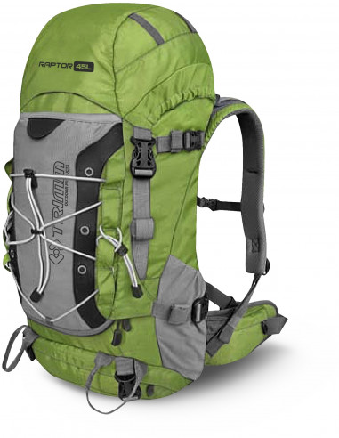 Mugursoma RAPTOR 45L zaļš