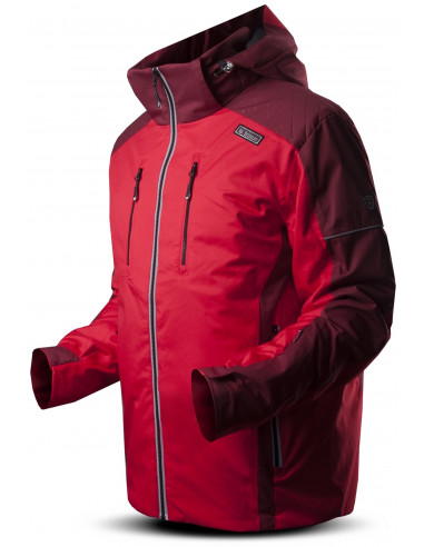 jacket ANTONY red/dark red/black