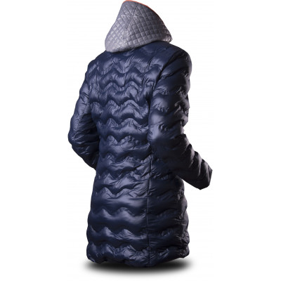 Sieviešu rudens mētelis BARBARA deep jūrnieku zils 2