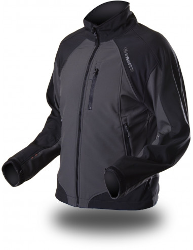 jacket BRENDON dark grey/black