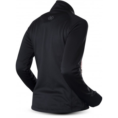 Plāna sieviešu jaka CANDY bordo/melns 2