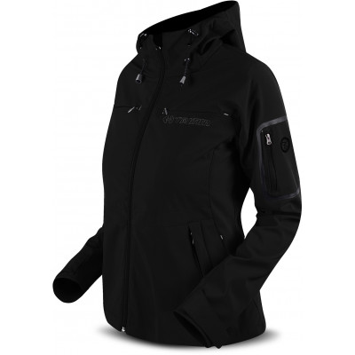 Sieviešu softshell jaka COOL LADY melns