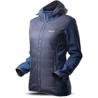 jacket FRONA grey/blue melange