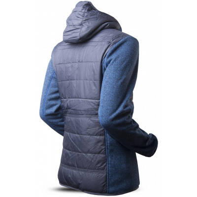 jacket FRONA grey/blue melange 2