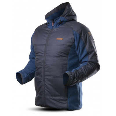 jacket FRONUS grey/blue melange