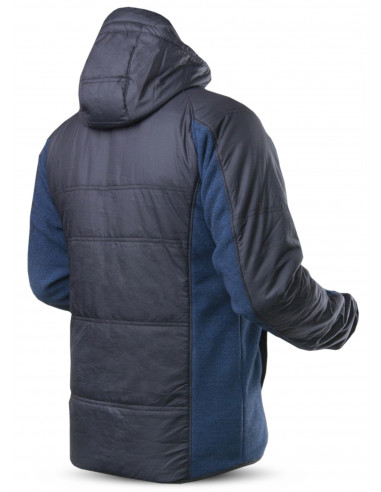 jacket FRONUS grey/blue melange