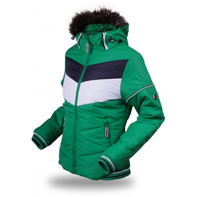 jacket JUSTYNE jelly green stripes