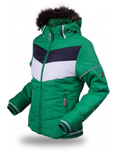 jacket JUSTYNE jelly green stripes
