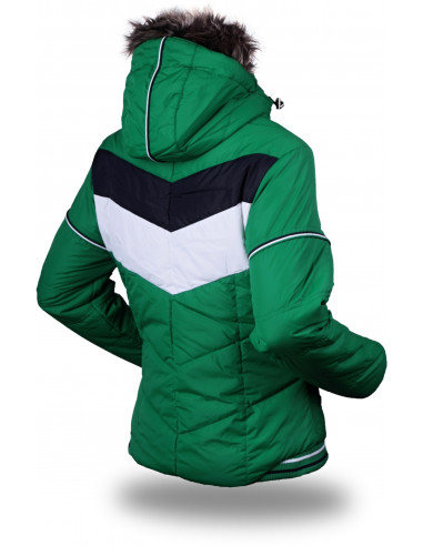 jacket JUSTYNE jelly green stripes