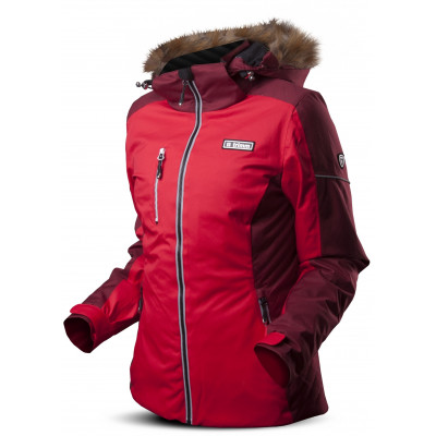 jacket LUCCA red/dark red/black