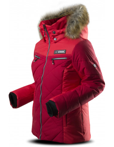 jacket REGINA red/dark red