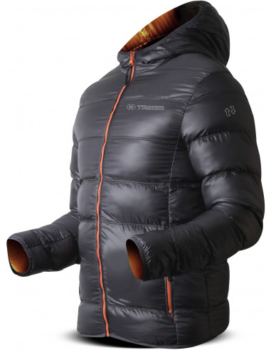 jacket RUBIN black/orange