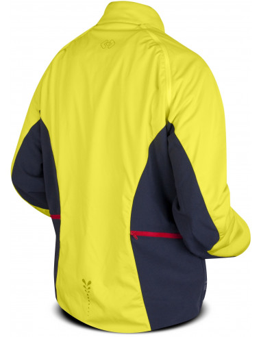 jacket SCALE lemon/grey/red