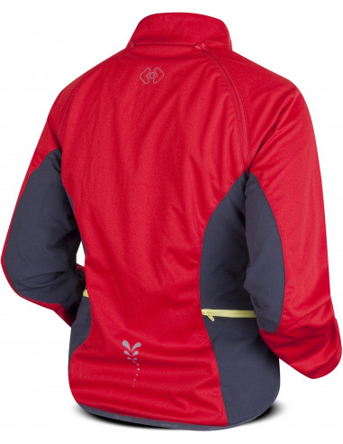 jacket SCALE red/grey/lemon